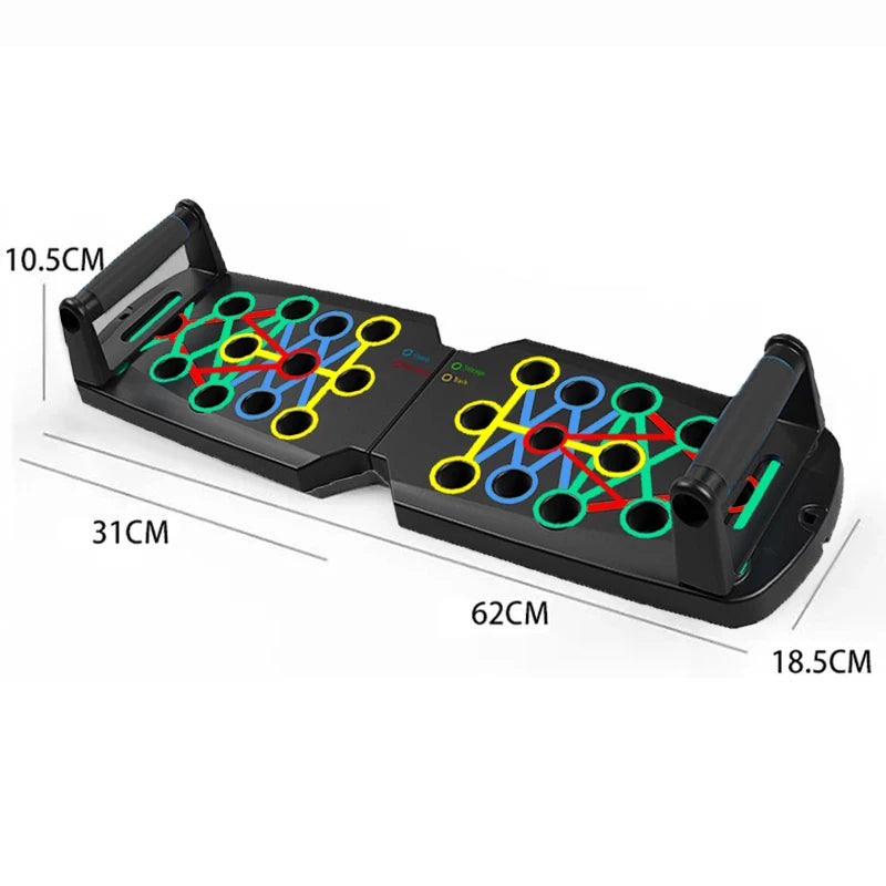 Portable 9-in-1 pushup board