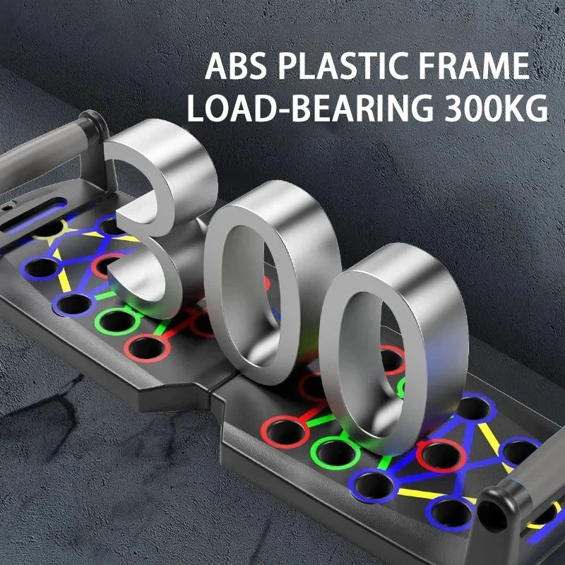 Portable 9-in-1 pushup board