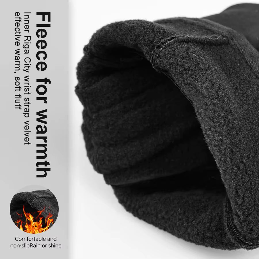 Rechargeable USB Heated Waterproof Touchscreen Winter Gloves