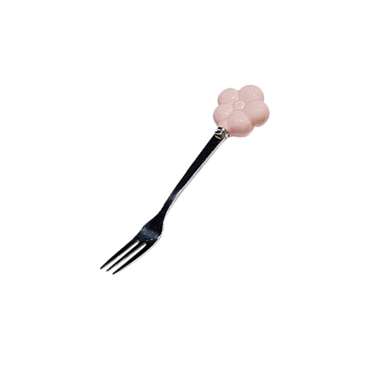 Creative SUNFLOWER Stainless Steel Fruit Fork