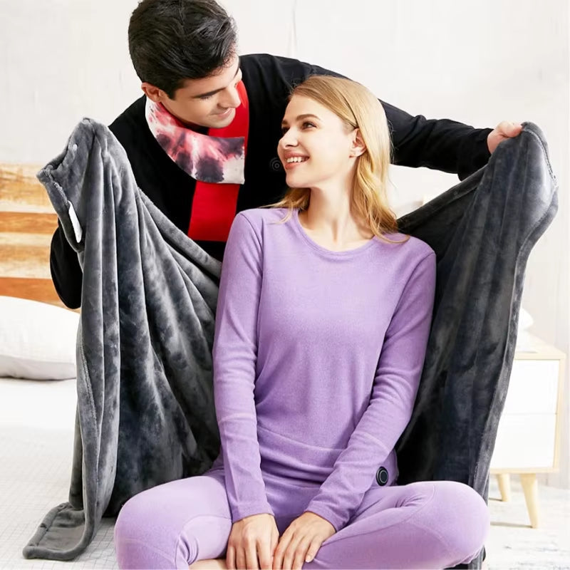 USB Electric Heated Blanket with 3 Heating Levels