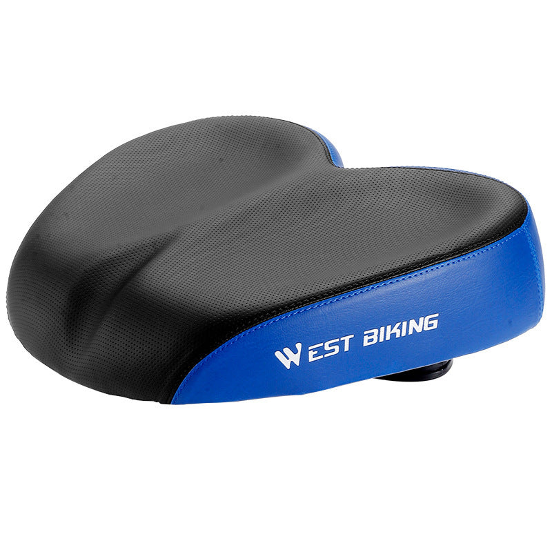 Electric Bike Saddle With Wide Noseless Saddle