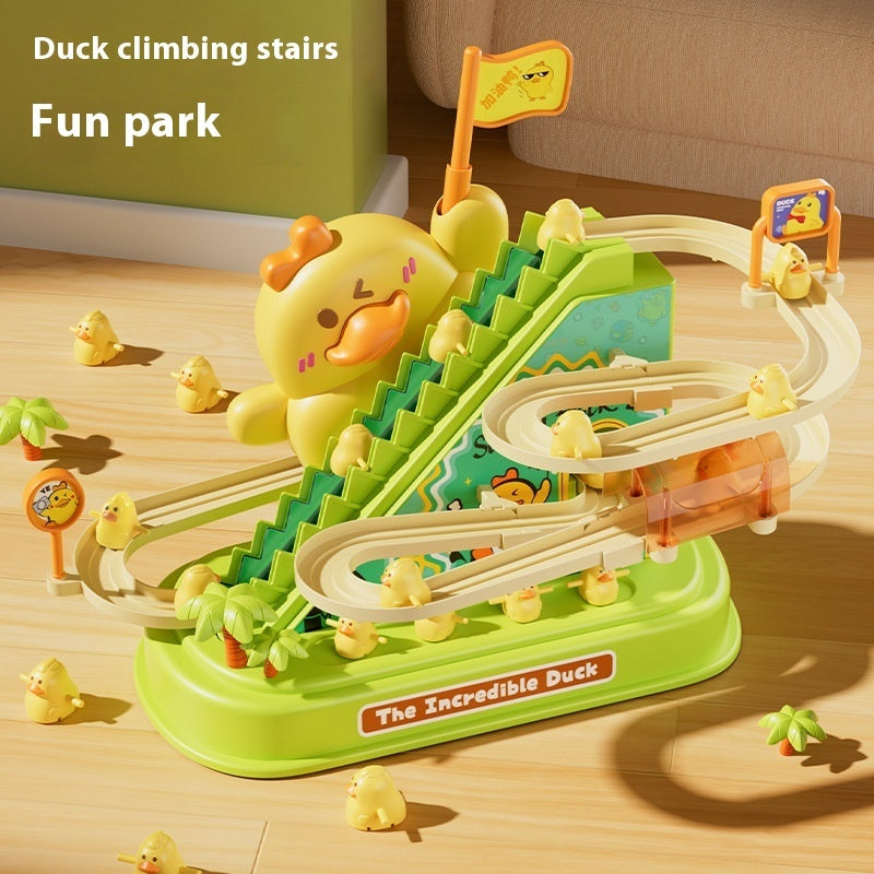 Children's Little Duck Slide Electric Suit Toys