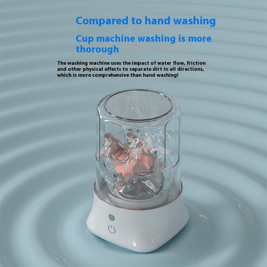 Portable Wireless Charging Automatic Mini Washing Machine