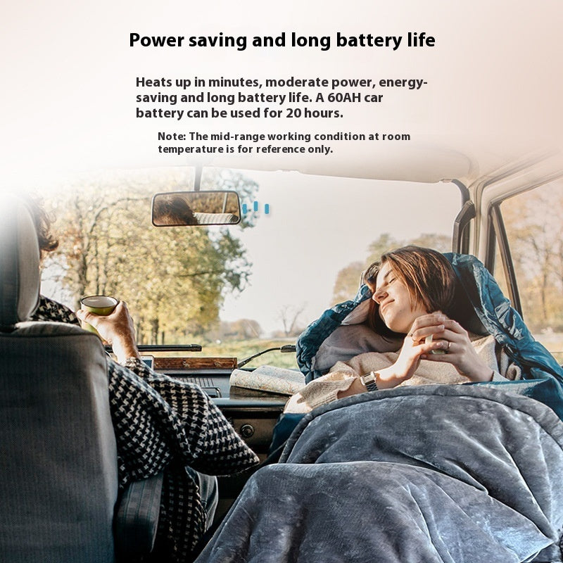 Car Electric Blanket 12v Electric Heating Blanket Office Nap