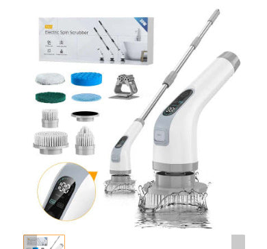 Household Portable Multifunctional Handheld Electric Cleaning Brush