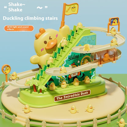 Children's Little Duck Slide Electric Suit Toys