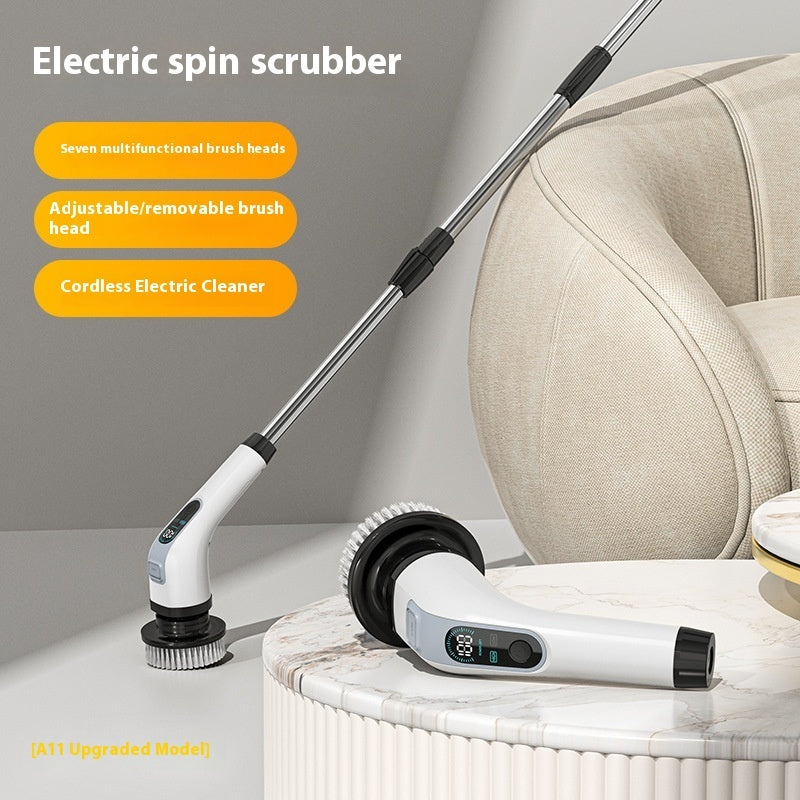 Household Portable Multifunctional Handheld Electric Cleaning Brush