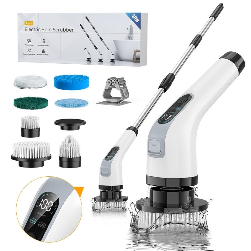 Household Portable Multifunctional Handheld Electric Cleaning Brush