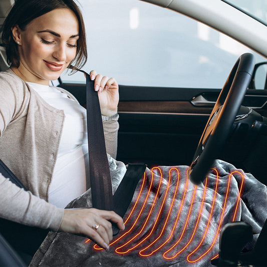 Car Electric Blanket 12v Electric Heating Blanket Office Nap