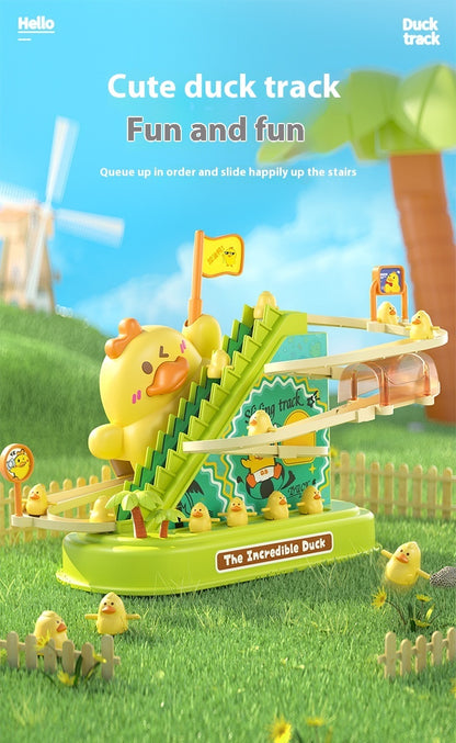 Children's Little Duck Slide Electric Suit Toys