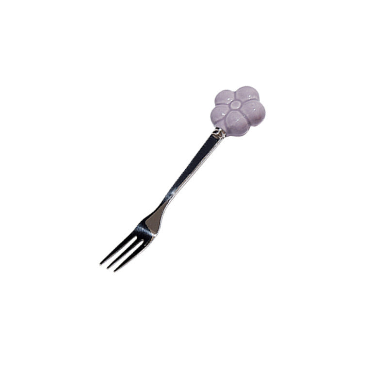 Creative SUNFLOWER Stainless Steel Fruit Fork