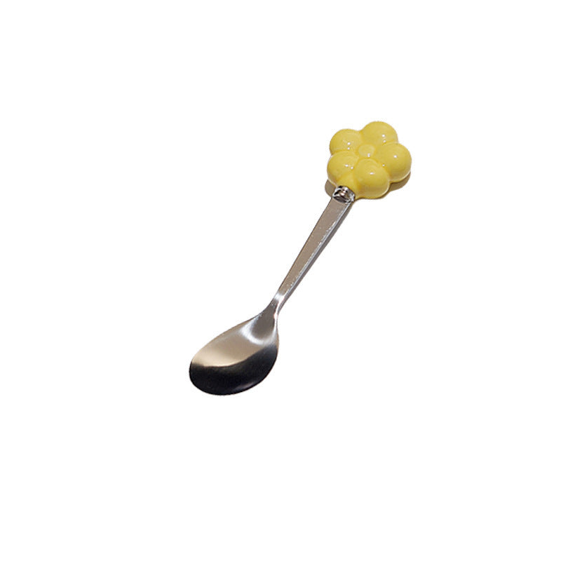 Creative SUNFLOWER Stainless Steel Fruit Fork
