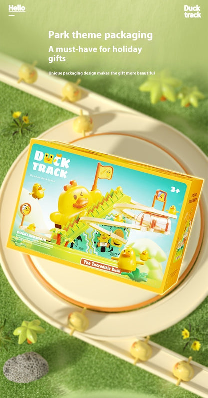 Children's Little Duck Slide Electric Suit Toys