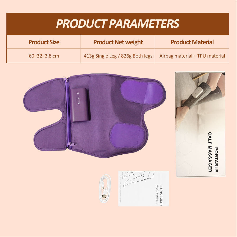 Electric Air Wave Leg Warmer Calf Massager